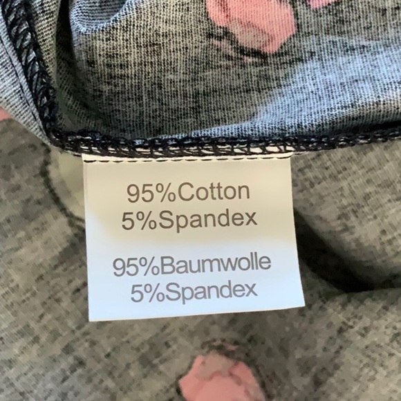 NWT Grace Karin,Black w/ Roses, Fit & Flare,No Stretch,Pure Cotton,Dress,Size M - Picture 7 of 8